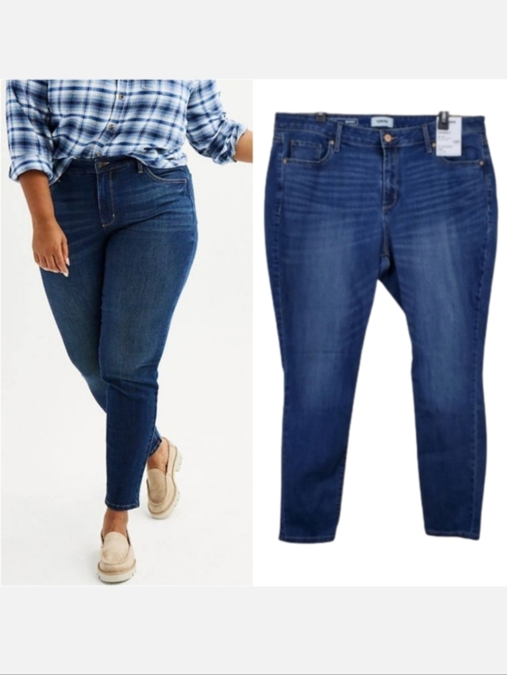 Women's plus size blue skinny jeans from Sonoma plus size 18 NWT